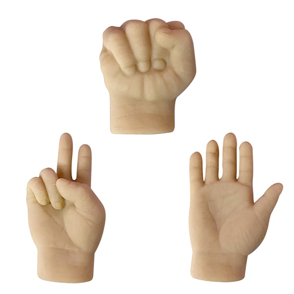 Mini vikta händer för katttassar Bärbar handflatsformad kostym för katthundsdjur A 3PCS