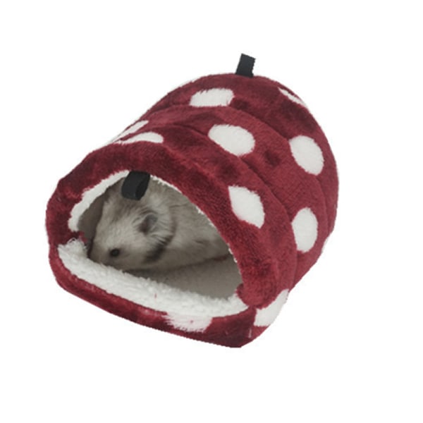 Husdjur Smådjur Tillbehör Husdjur Andas Säng Bomull Plysch Bur Varm Säng För Hamster Gray XL