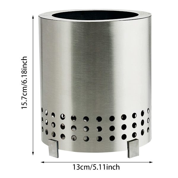 Mini bordsskiva Fire Pit spis Lätt att använda Grillar Tillbehör Lätt att använda Grillar Tillbehör Red