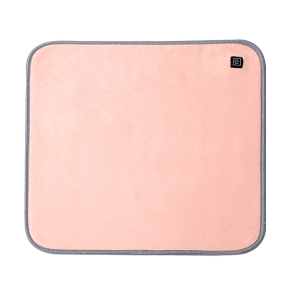 USB Elvärmefilt för husdjur Lätt vintervärmardyna för hundkattungar inomhus Pink 45x45cm