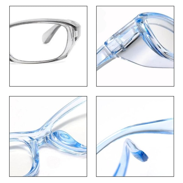 Skyddsglasögon för utomhusbruk Bekväma förhindra Bluelight-glasögon för utomhusresor Gray Frame