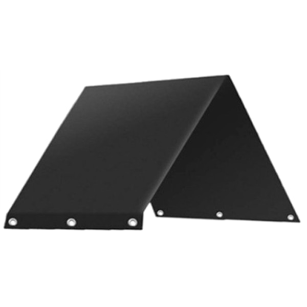 Vattentät Shade Canopies Cover Ersättning Tarp Roof Kids Lekplats UV-skydd Black