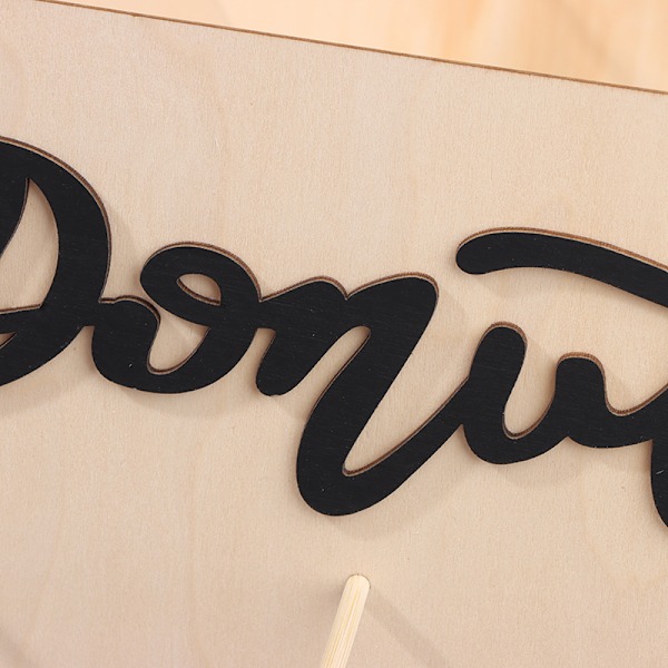 HITN Donuts Väggställ Dessert Tårta Display Rack Bröllopsfödelsedagsfest Dekor A