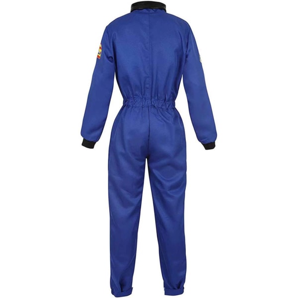 Halloween Astronaut Cosplay Kostym Personlig Space Man Rollspel Bodysuit För Kvinnor Män Spacesuit White Adult 180