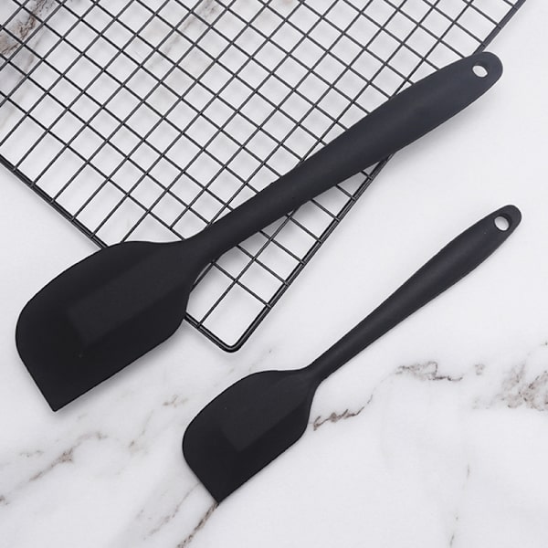 4st livsmedelsklassad silikonspatel Hög värmebeständig non-stick diskmaskin Säker BPA-fria köksredskap för bakning Red