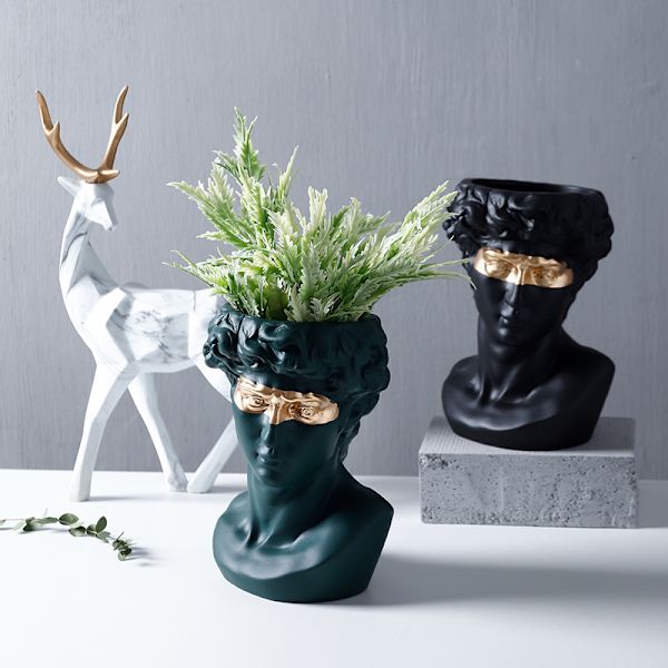 Huvud Suckulenter Krukkruka Inomhus Utomhus Hartskruka Söta växter Blomkruka Blomsterarrangemang Heminredning Atrovirens