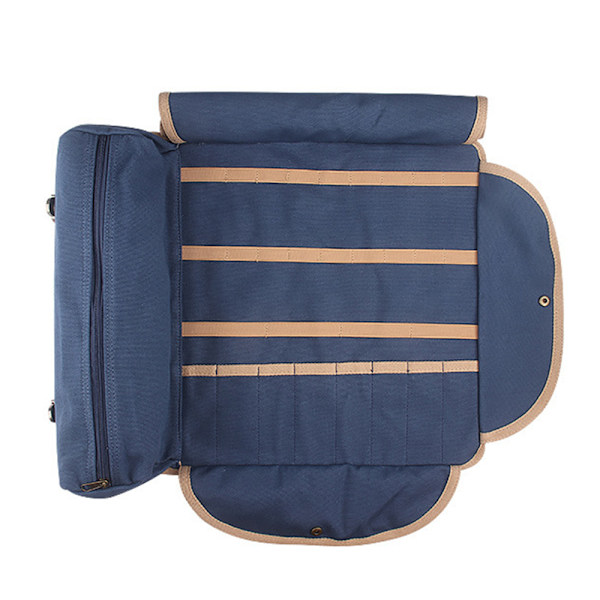 Bartender Storage Bag Bartender Tools Förvaring Vikbar Bag Bar Bartender Kit Blue