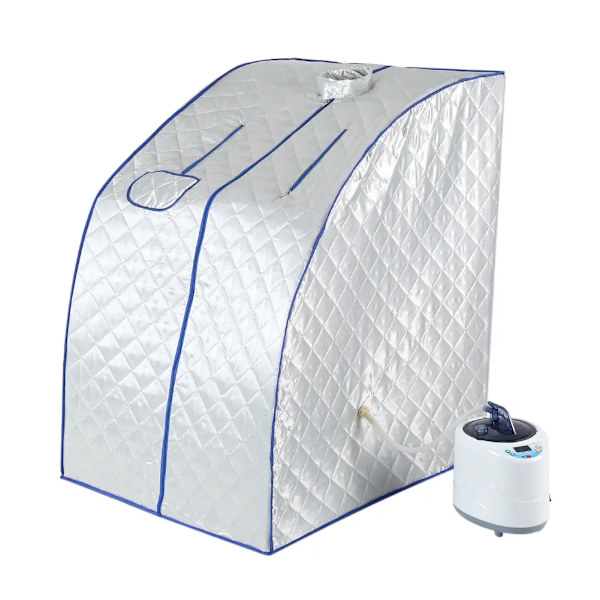Bärbar ångbastu-spa-tält Full Body Personal-Home SPA-tält Set med 2L ångkruka för viktminskningsterapi 2L 72*84 * 100cm EU