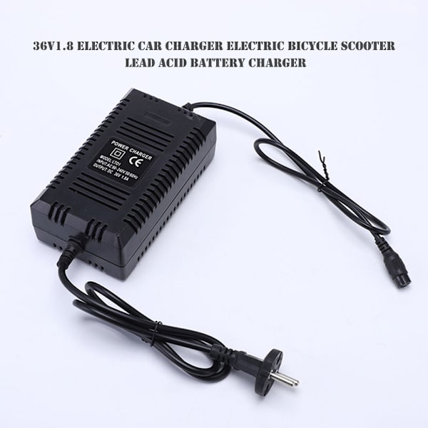 36V batteriladdare med EU-kontakt Multipelskydd batteriladdare för bly-syra batteri EU plug