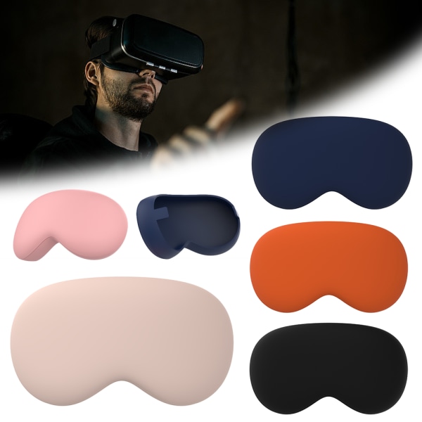 IOS VR-Headset Silikon Case Slitstarkt repsäkert cover VR-tillbehör White