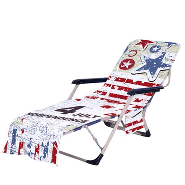 Cover med sidofickor Microfiber American Flag Old Tones Pattern Cover A9