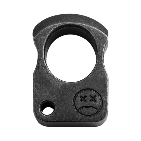 Utomhus Knuckle Survival Escape Tool Stålring Bärbar Breaker Gear Fickverktyg Nyckelring Ring Leksaker Camping Gears Sanding