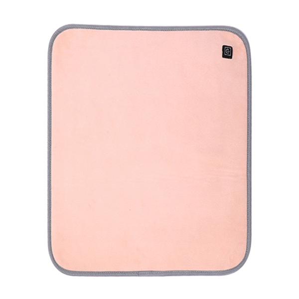 USB Elvärmefilt för husdjur Lätt vintervärmardyna för hundkattungar inomhus Pink 45x60cm