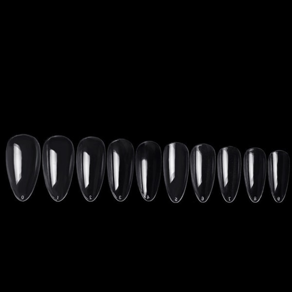 500 bitar Balett Nageltips Bit Set Mode Enkel Mjuk Nagellapp För Kvinnor Kvinna Gj0433 21