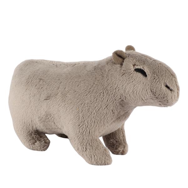 Capybara gnagare Plyschleksak Supermjuk tecknad djurkudde PP bomullsfylld plysch Animals Doll Grey 20cm