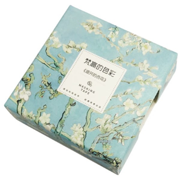 Washi Tape Scrapbooking Tillbehör Vacker självhäftande dekorativ tejp för presentförpackning anteckningsböcker D