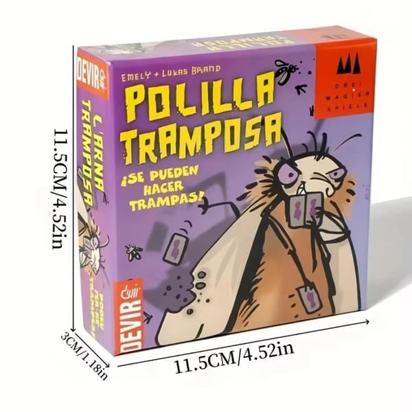 Devir La Polilla Tramposa Brädspel (BGPOLI) [Spanska] Moth