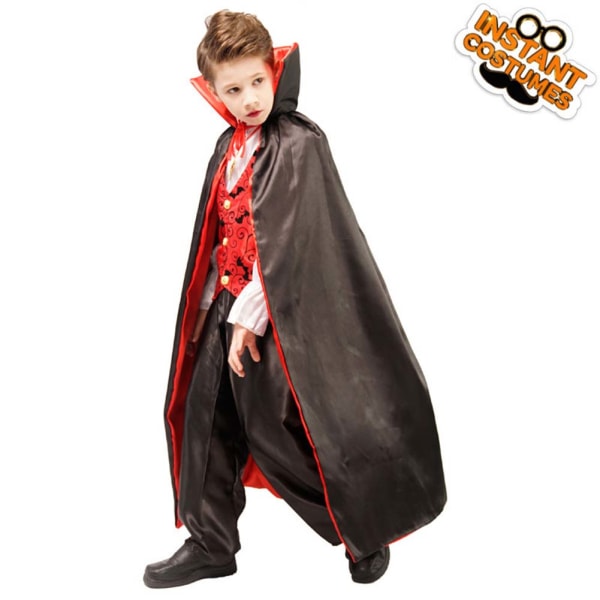 Halloween Vampyr Cosplay Kostym för Pojkar Tema Fest Scenframträdande Kläder EE149 S