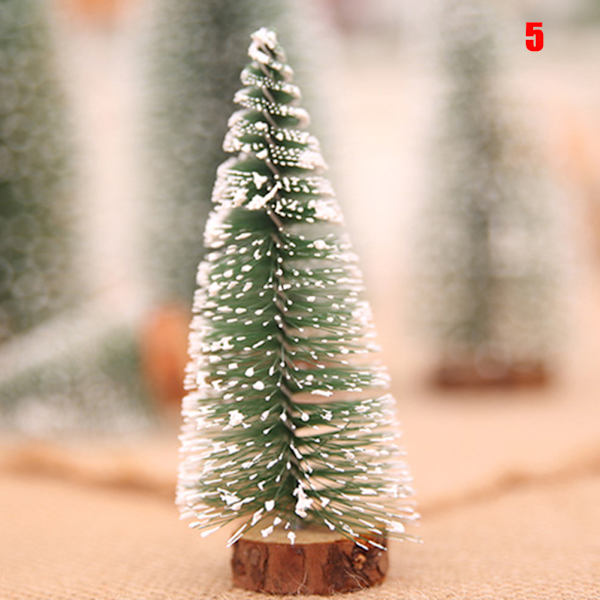 Liten mini julgran Office Desktop Dekoration Julklappar Juldekorationer tall 5