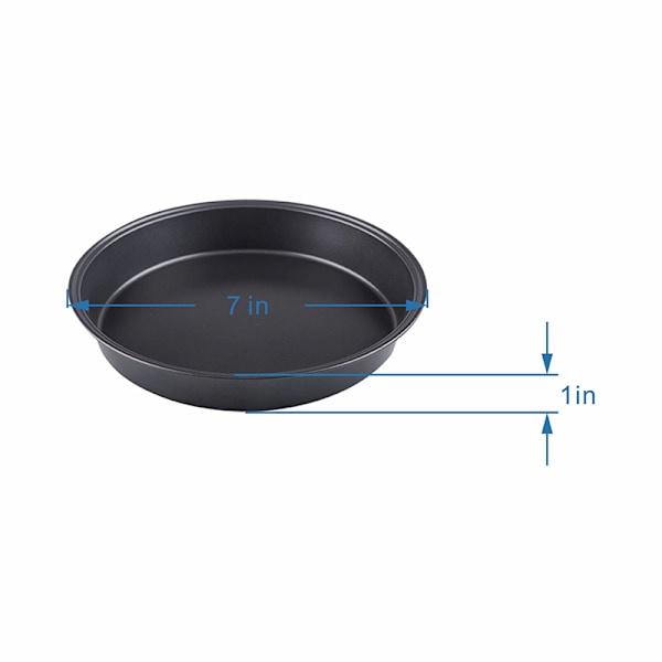 6/7/8/9 tum non-stick pizzapanna ugn Bakplåtar Tårtform Mikrovågsugn Form Tallrik Köksredskap 9inches