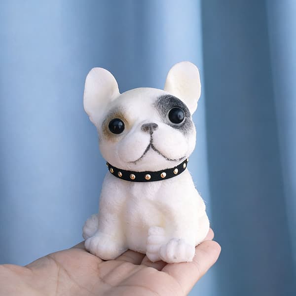 Mini håndlavede Squishys hundelegetøj søde Fidgets legetøj stressbolde til voksne sensorisk stresslegetøj E