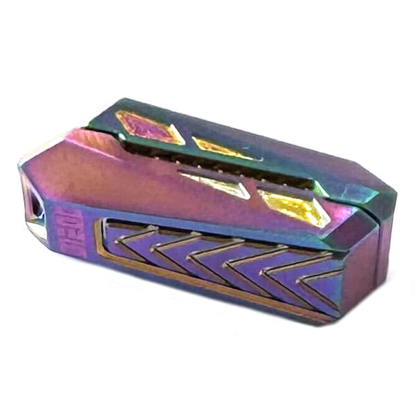 3-lagers Push-Pull Typ Fidgets Sliders Personlig stress relief Push Card-leksak för utomhusbruk Black