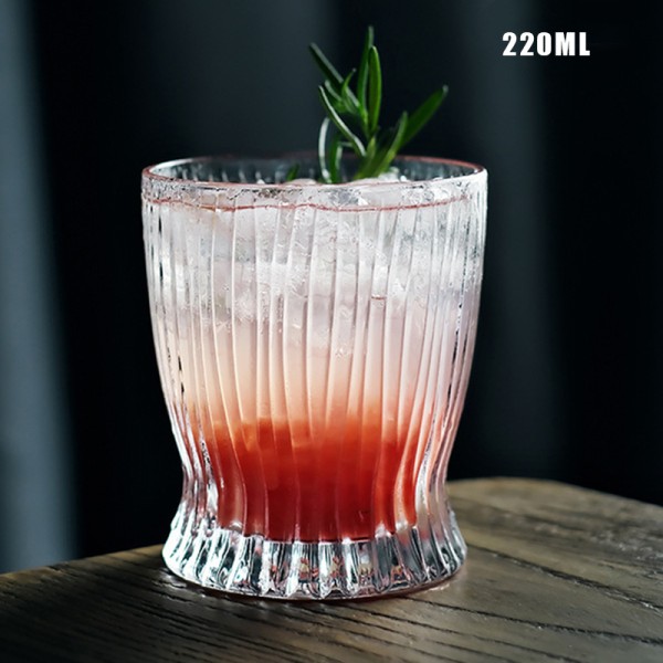 Transparent Creative Cocktail Glas Hemmabar Fest Återanvändbar drickskopp Vin Juice Öl Dryckesglas
