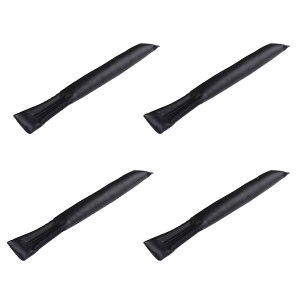 Bilbarnstolar Gapproppar Med mjuk fyllning Återanvändbara säten Sidor Läckor Propp För bilinredning Black 4pcs