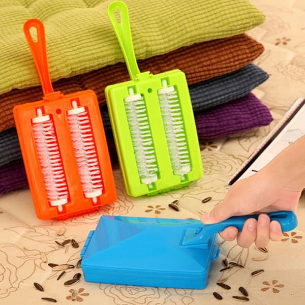 Mini Matta Matta Roller Brush Smuts Handhållen Sweep Cleaner För Hemstädning Multicolour