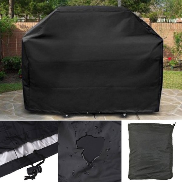 Utomhus vattentätt BBQ Cover Gas Grill Skyddsskydd Huva 145by61by117cm