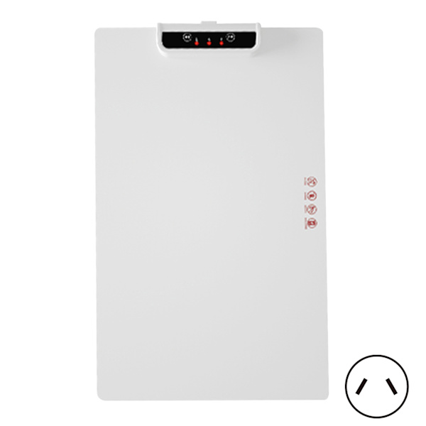 Hopfällbar elektrisk matuppvärmningsplatta med konstant temperatur för metall- och emaljerade bordsartiklar White