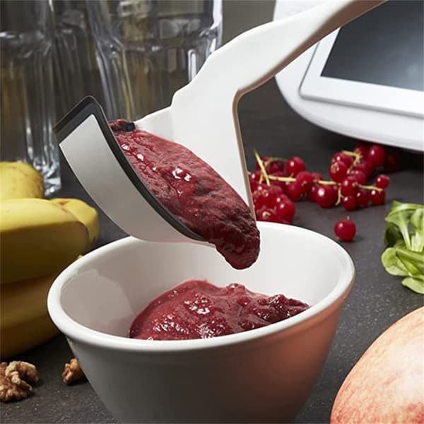 Återanvändbar köksroterande spatel Multipurpose blender White