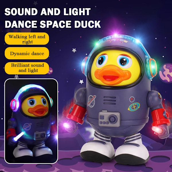 Electric Swing Dance Ducks Leksaker Personlig leksak med dynamiskt ljud för pojkflicka Duck