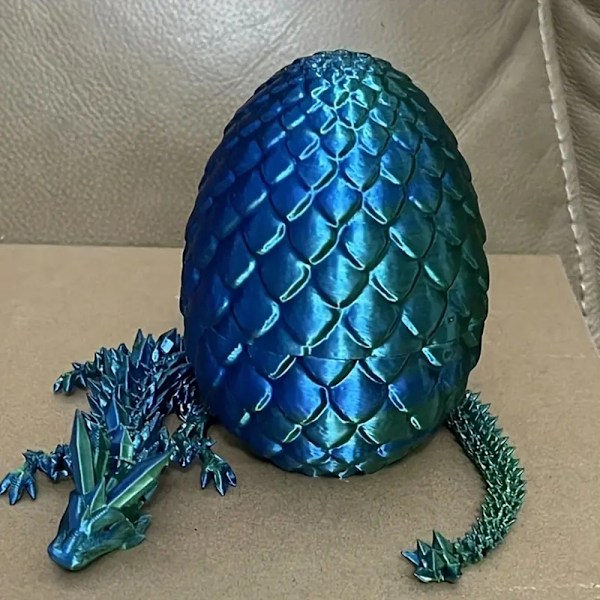 Personlig flexibel drakar set charmig mode dekorativ modell för pojke flicka kvinnor män Blue