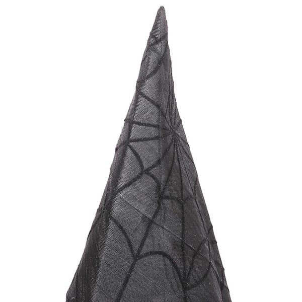 Halloween Witch Hat Mesh Wizard Hat Makeup Kostym Rekvisita Cosplay Prom Witch Hat Red