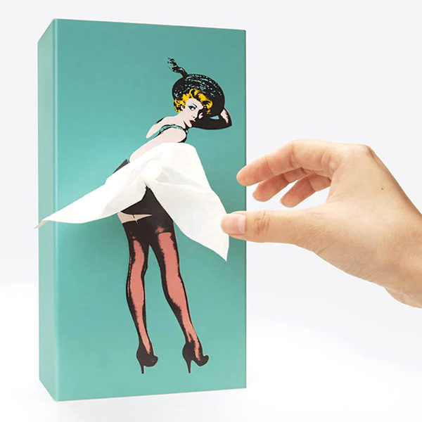 Flying Skirt Tissue Box Cover Härlig dekorativ bordsskiva Tissue Box för hemmet sovrum Beige