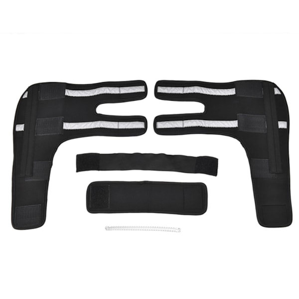Hundbensskydd för framben, kompressionsbandage, ger extra stöd för hasleden, justerbar, hundvård Black Three Generations S
