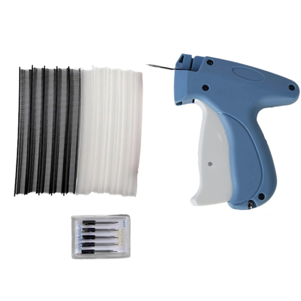 Manuell Quick Clothing Fixer Lättanvänd quilthäftanordning för bomullsdenim Blue