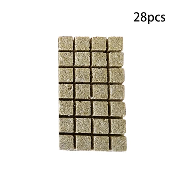 Multifunktionsmediekuber blockerar trädgårdsjordfri odling Minikompressbas Jordbrukshydroponisk odling 28pcs 36X36X40mm