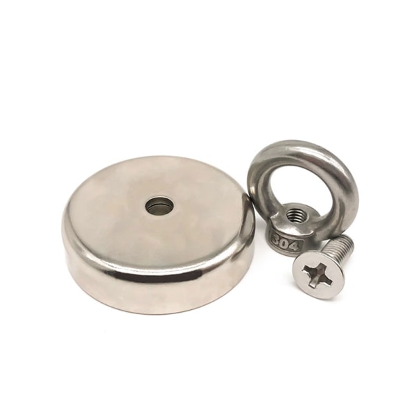 Magnetisk krok Stark Absorptionsmagneter För Fiske Lyft Hängande Apportering Suction 112kg