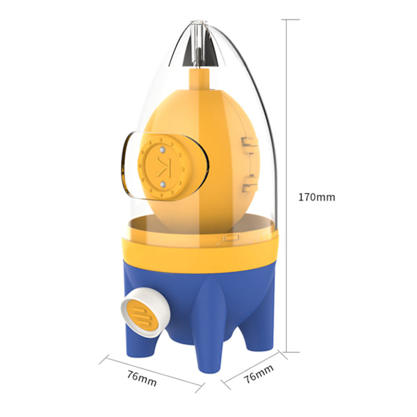 Äggvita äggula Mixer Manuell Hushålls äggula Albumen Blender Shaker utan att bryta äggen för kök Mix Egg Apparatus