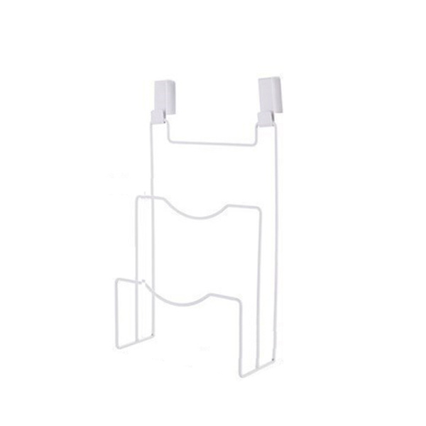 Grytlock Rack Dörr Baksida Skärbräda Dräneringsställ Multifunktionell skärbräda Skärbräda Förvaringshylla Grytlock White