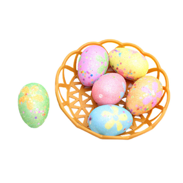 Påskfärgade Simuleringsägg Bubbla Fortuna Leksaksägg Funnys Leksaker för påskfestdekoration 5