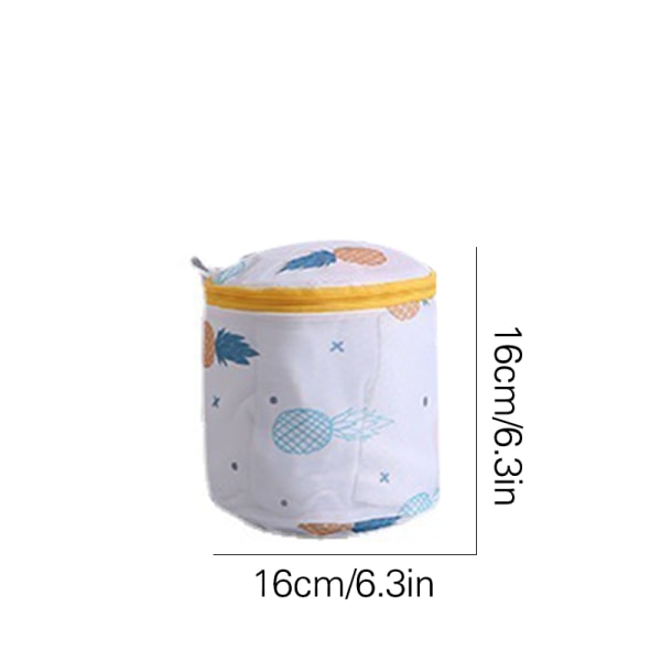 Tvättpåsar med mesh nät Antideformationsunderkläder Tvättning Toalettpåse Dragkedja för tvättmaskin The Bra Bag