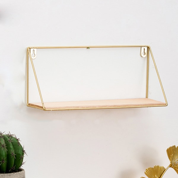 Multifunktion Nordic Light Lyx Vindjärn Geometrisk Väggdekoration För Hem Vardagsrum Circular Two Grid Frame