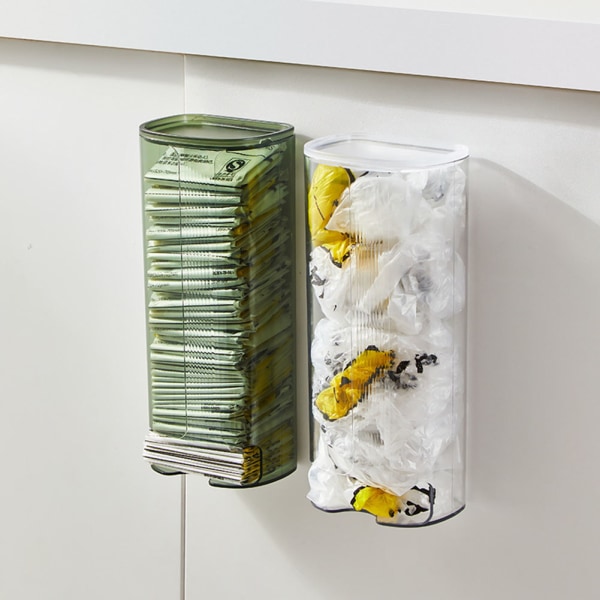 Väggmonterad Underkläder Förvaringslåda Hängbar Transparent BH Case Green