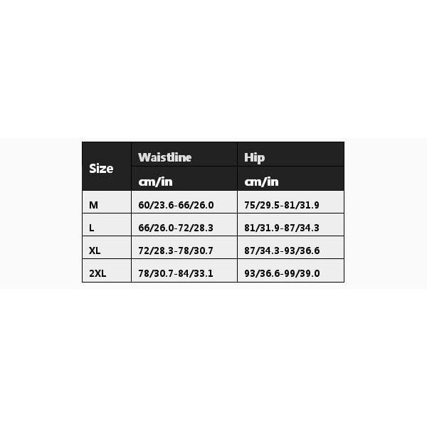 Kvinnor Shapewear High Waist Postpartum Slips Magekontroll Kompressionstrosor Black M