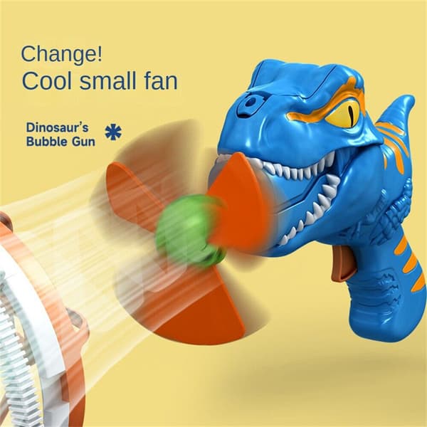 Handhållen Dinosaur Bubble Machine For Kid Batteridriven Bubble Maker För Pojkar Flickor Red