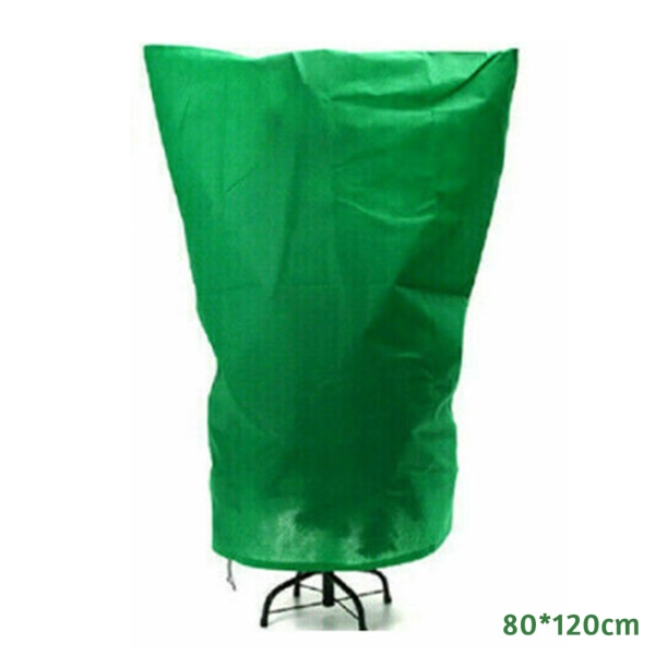 Förtjockade växtskyddsmedel Frostskydd Non-woven Fabric Plant Kyltåligt cover för krukväxter Green 80*120cm