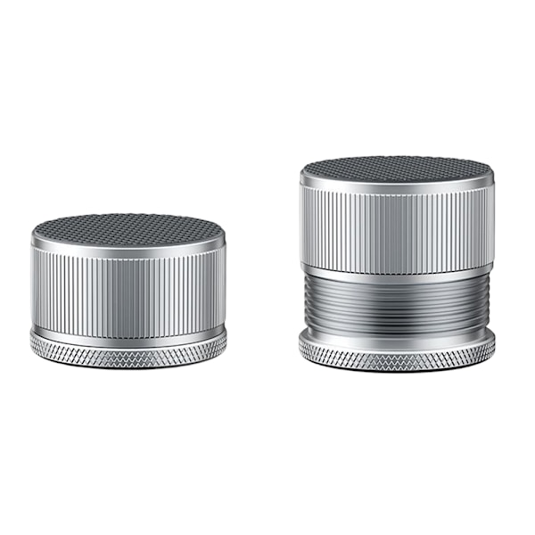 Justerbara sänghöjare Slitstark aluminiumlegering Halkfri Antivibrationsben Beslag för skrivbordsstolssoffa Gray 2pcs